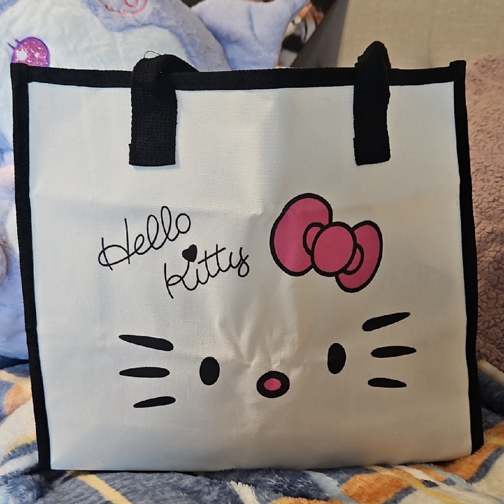 Hello Kitty Tote Bag with Pink Bow - Picture 1 of 2
